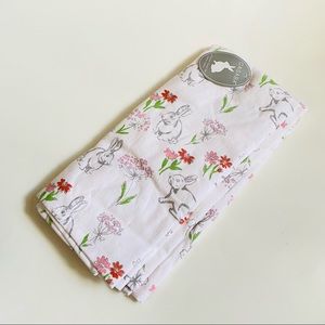 Easter Bunny Rabbit Kitchen Dish Towels Set Of 2